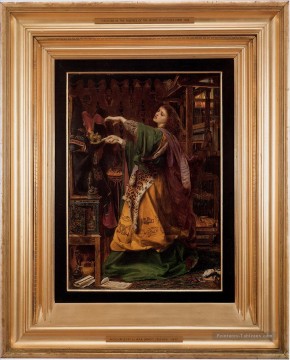  Frederick Peintre - Morgan le Fay peintre victorien Anthony Frederick Augustus Sandys